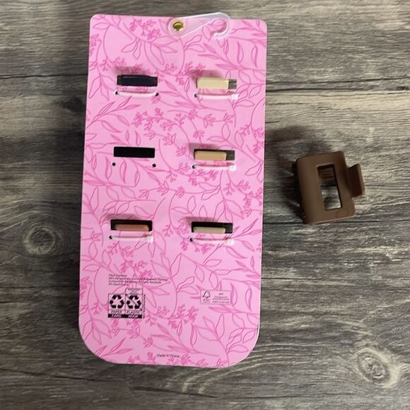 6 Pack Claw Clip Set Women’s Beige tones Accessories Sunday State 6 colors.​ NEW - Picture 3 of 3